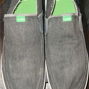 Sanuk Hi-Five Men’s Loafers with White Sole